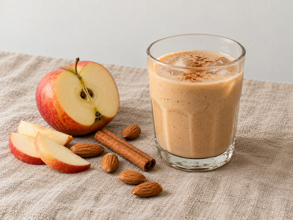 Appel crumble melk