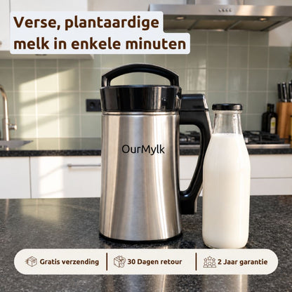 OurMylk - Eigen plantaardige melk in minuten