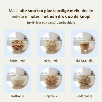 OurMylk - Eigen plantaardige melk in minuten