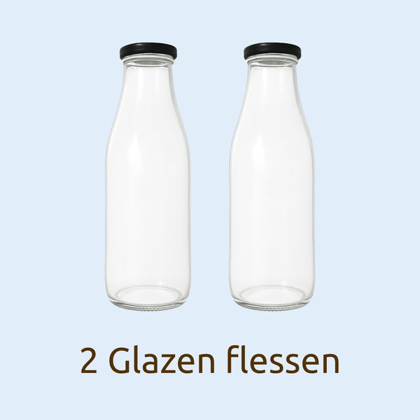 Glazen flessen