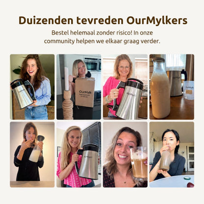 OurMylk - Eigen plantaardige melk in minuten