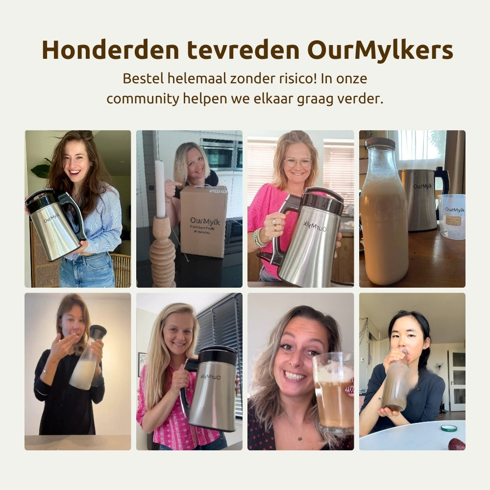 OurMylk - Eigen plantaardige melk in minuten