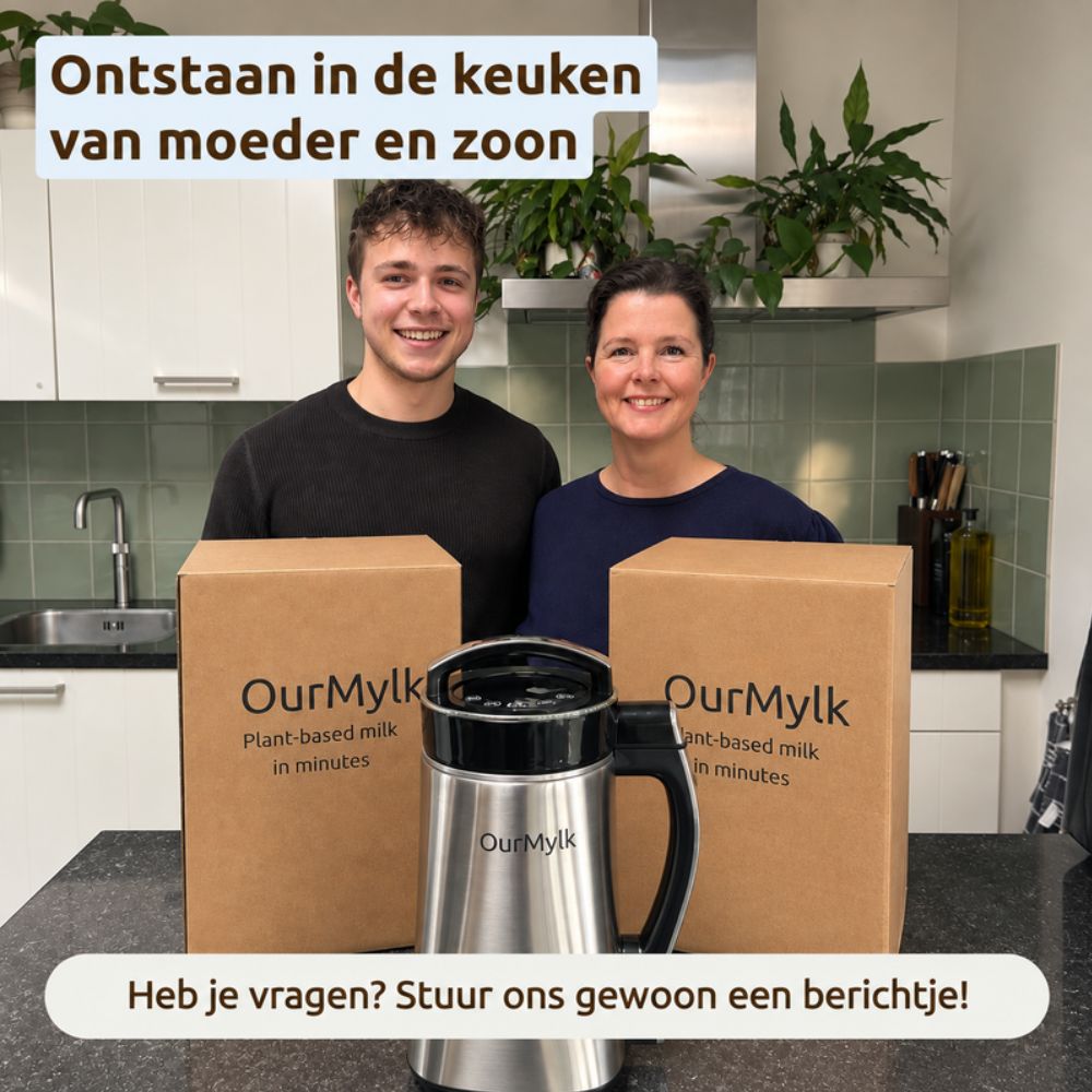 OurMylk - Eigen plantaardige melk in minuten