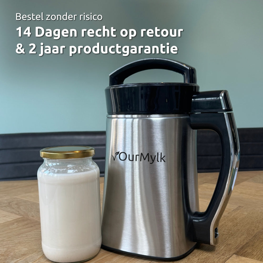 OurMylk - Eigen plantaardige melk in minuten